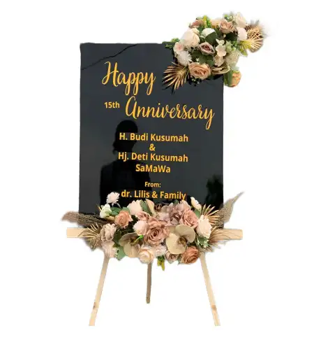 Papan Bunga Akrilik Sudikampiran