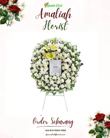 Krans Bunga Duka Sudikampiran