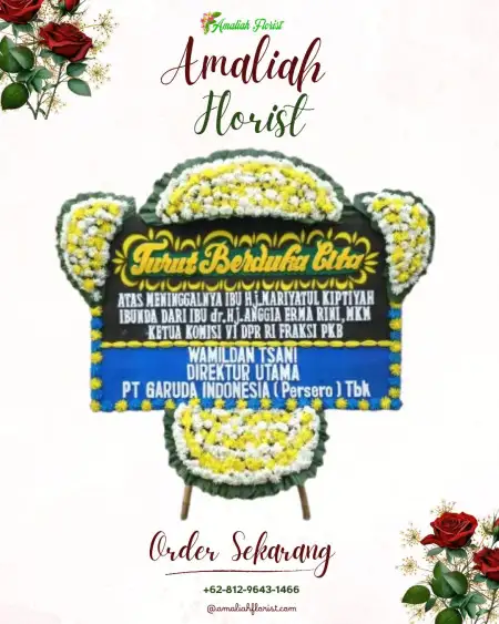 Papan Bunga Duka Sudikampiran